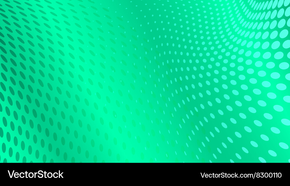 Bold Halftone Circle Pattern vector image