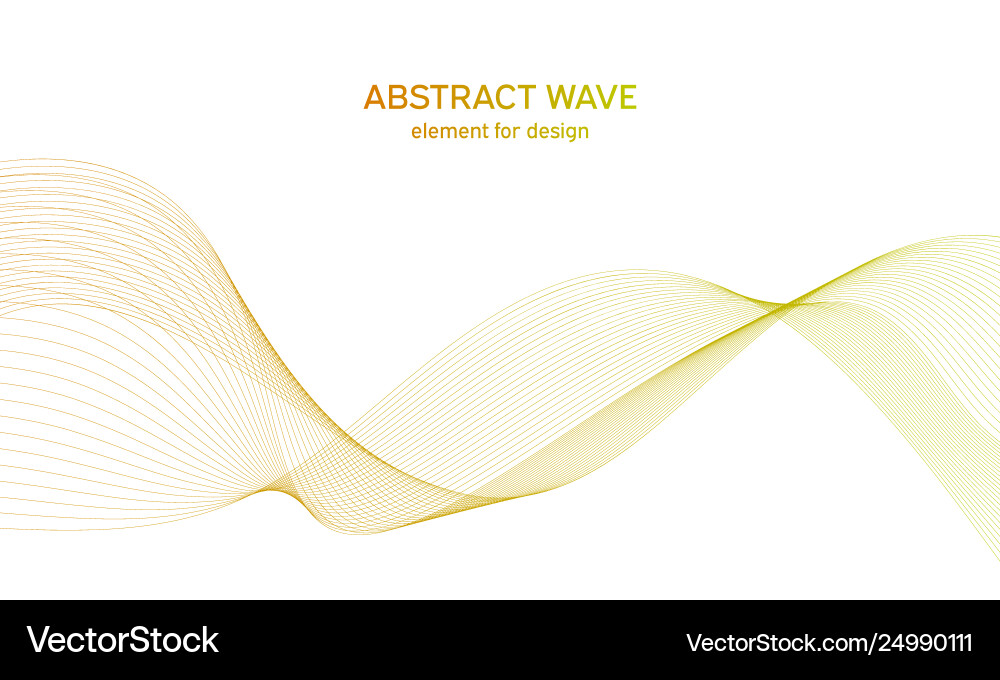 Abstract colorful wave element for design Abstract colorful wave element for design Vector Image