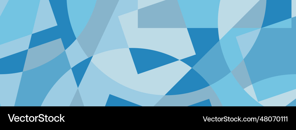 Abstract pattern of arbitrary geometric shapes Vector Image