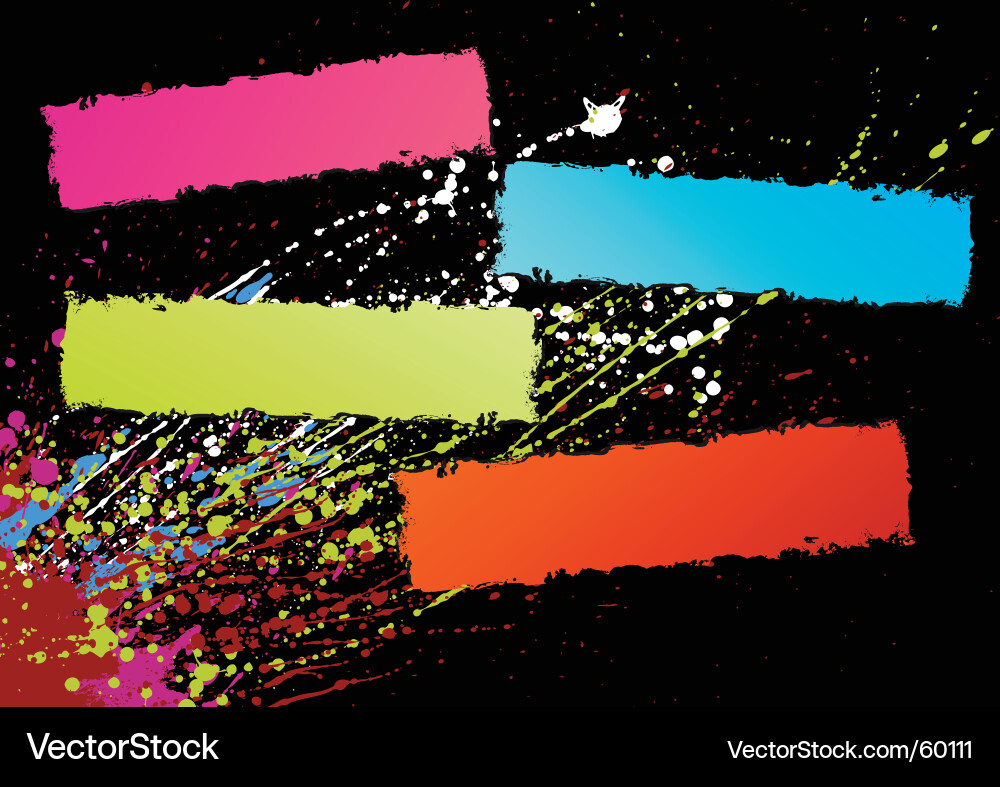 Colorful Frame Gradient Vector Image