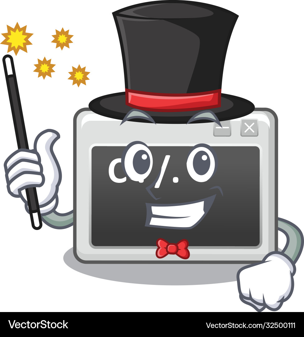 Command Window Magician vector image