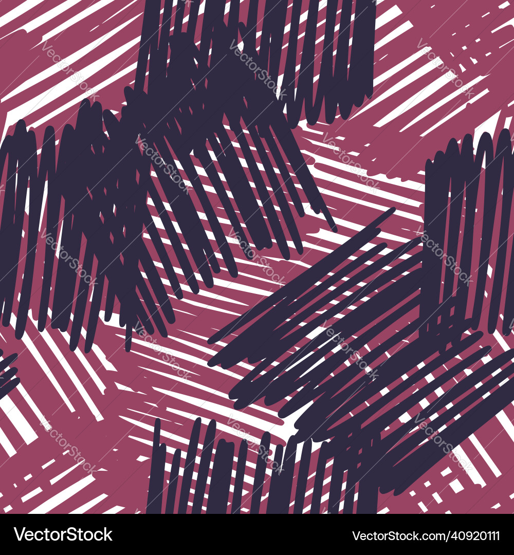 Hand drawn scribbles seamless pattern abstract Hand drawn scribbles seamless pattern abstract vector image