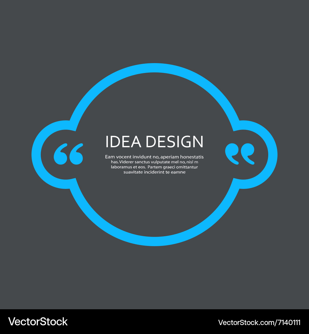 Speech Bubbles and Quotation Marks vector image