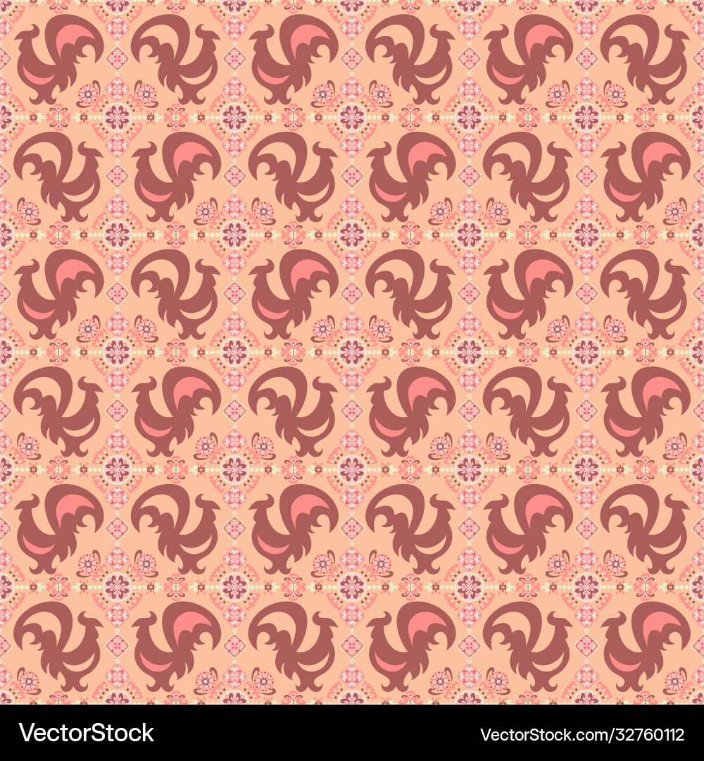Abstract ornamental patch seamless pattern Abstract ornamental patch seamless pattern Vector Image