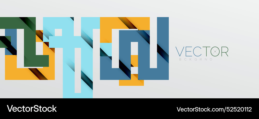 Color bend lines with shadow texture effect Vector Image
