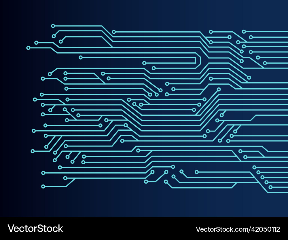 Electronics board high tech digital data Electronics board high tech digital data vector image