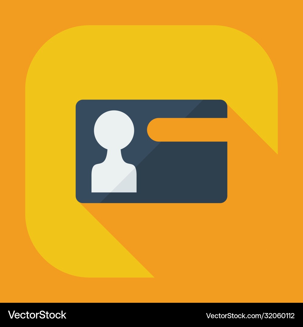 Flat modern design with shadow icons certificate vector image