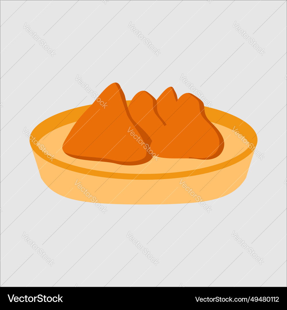 Iftar party element design vector image