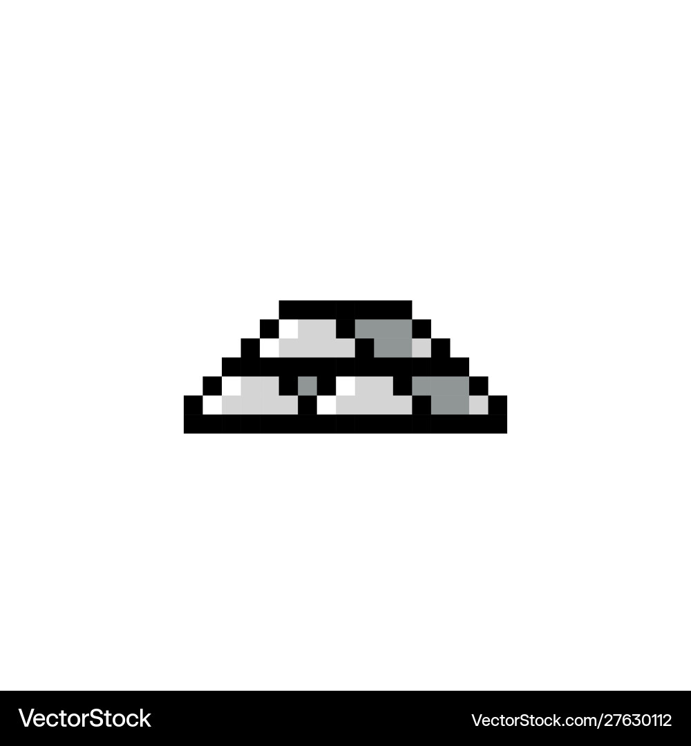 Pixel object art Pixel object art vector image