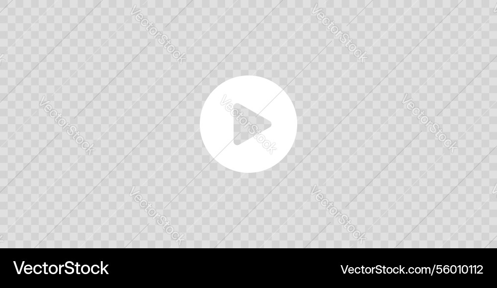 Play button on transparent background texture Play button on transparent background texture vector image