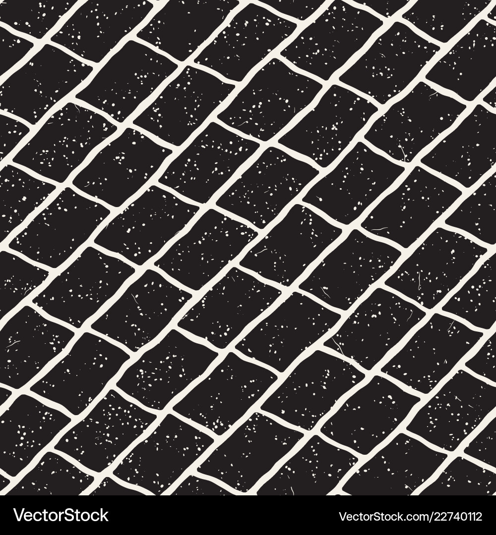 Seamless pattern with hand drawn brush strokes Vector Image