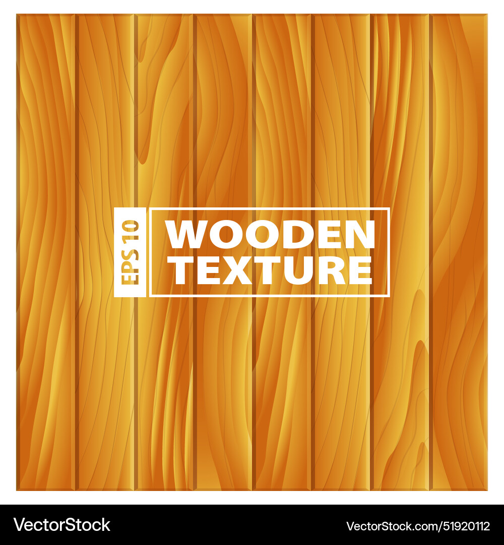 Set of realistic wooden texture background isolate Vector Image
