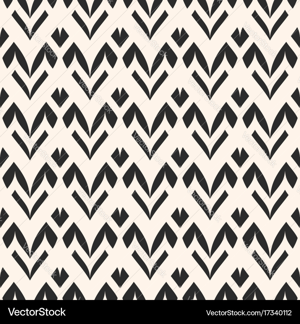 Zigzag Chevron Pattern vector image