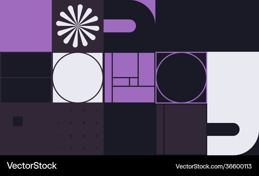 Deconstructed abstract pattern design Deconstructed abstract pattern design vector image