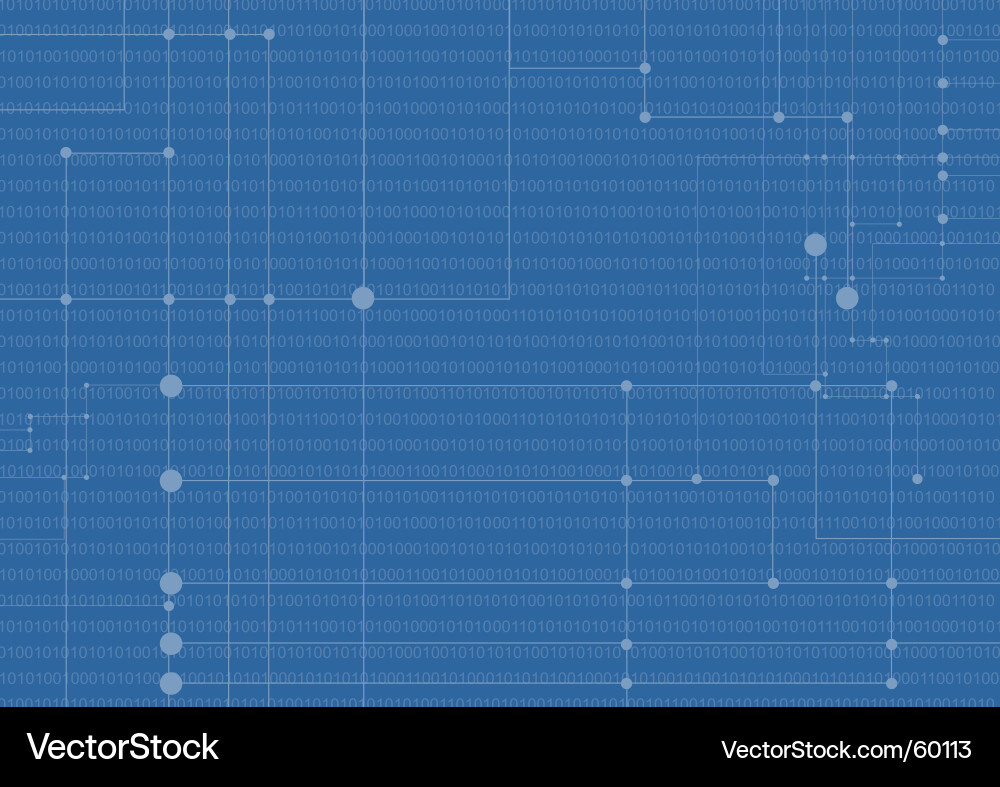 Digital Network Connection vector image