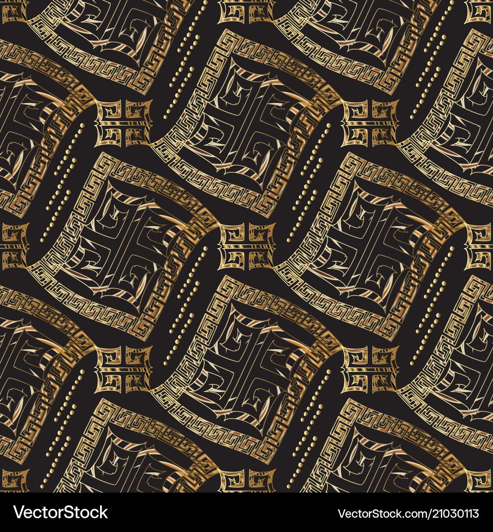 Geometric Greek Key Pattern Royalty Free Vector Image