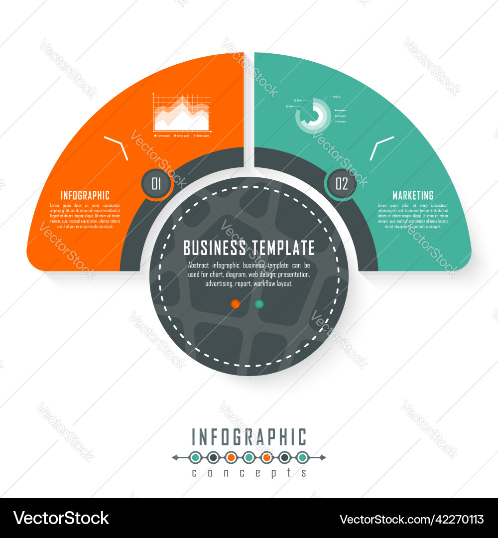 Infographic timeline template for chart diagram Infographic timeline template for chart diagram Vector Image