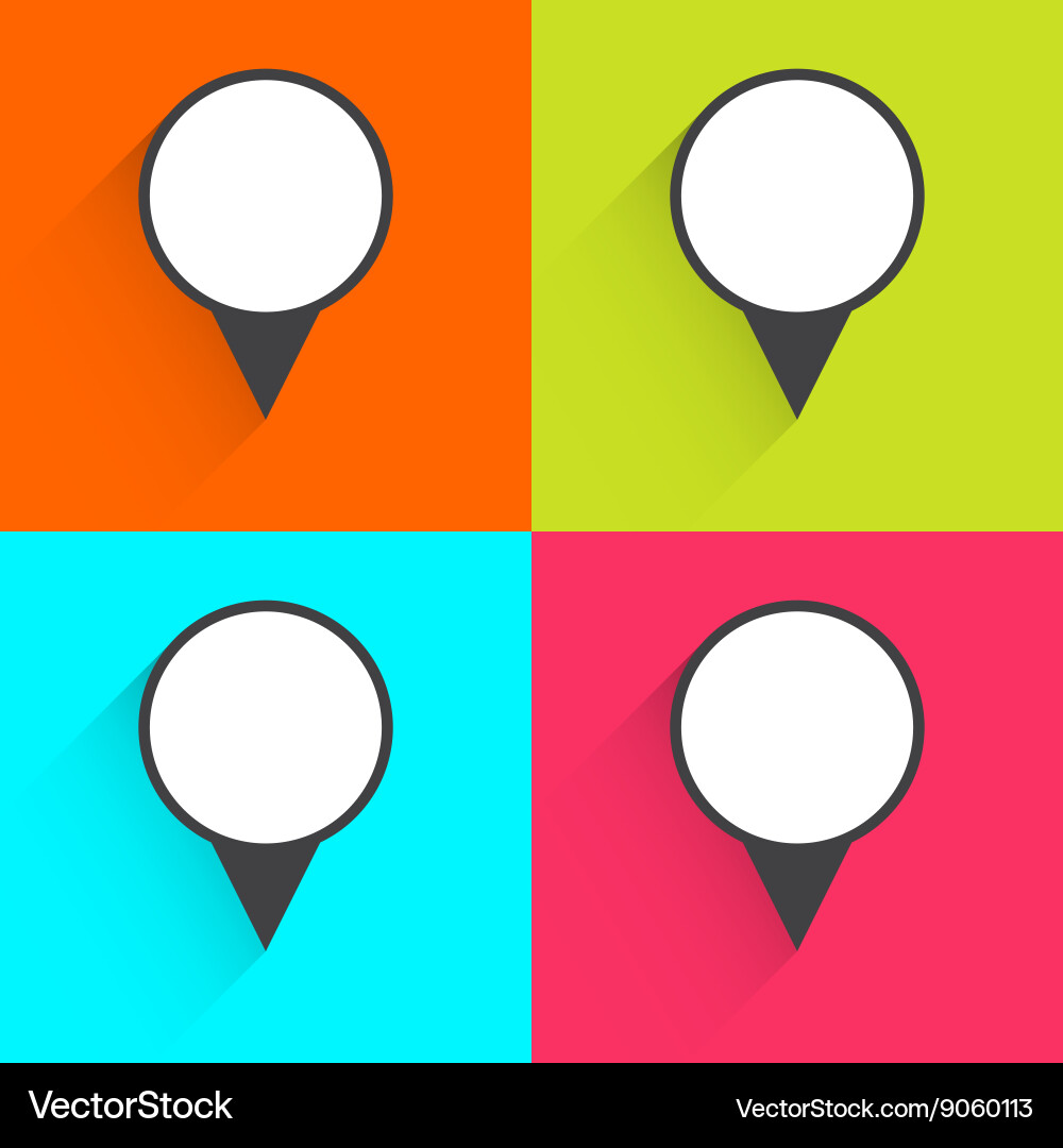 Map pointer Vector Image