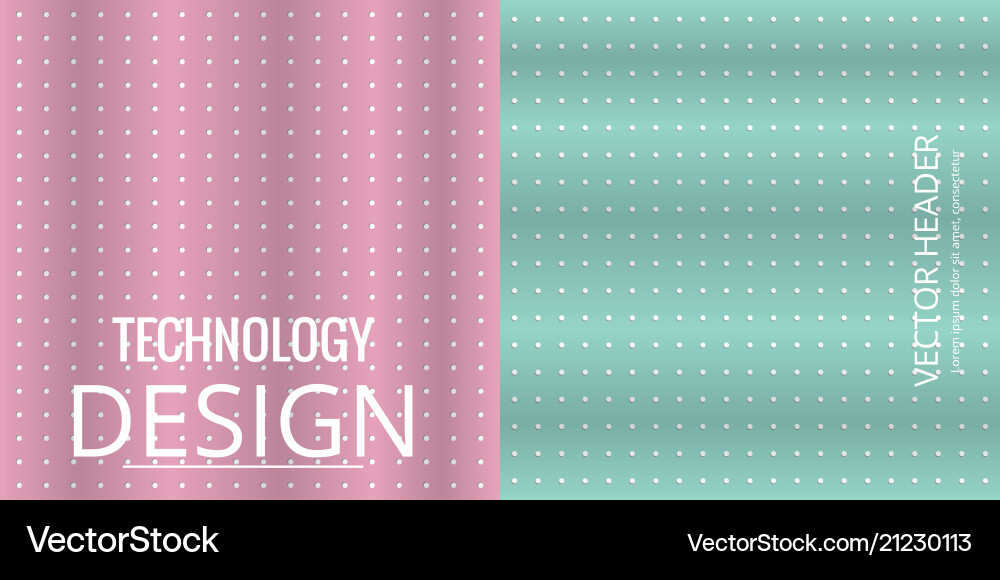 Set of geometric pattern abstract background vector image