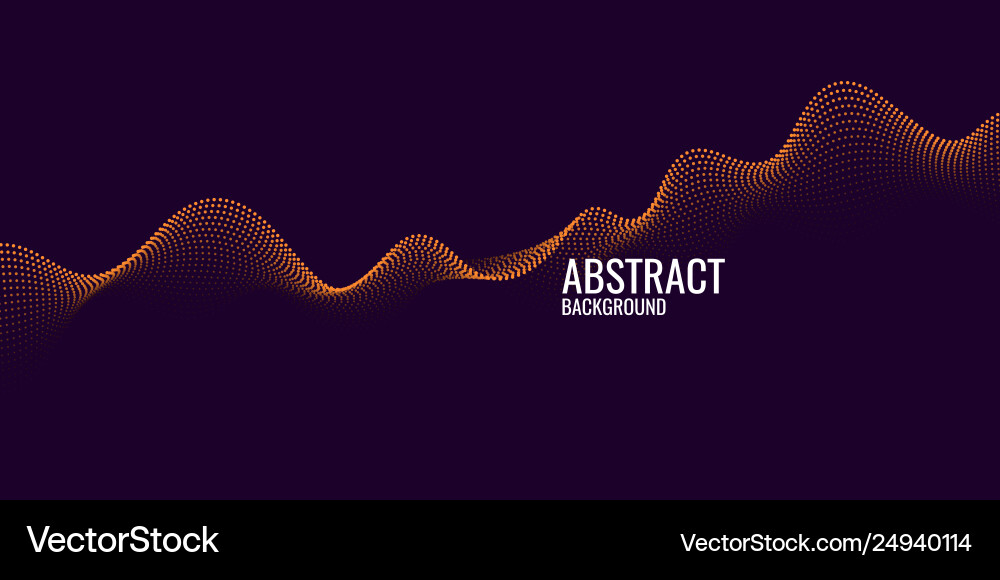 Abstract background with dynamic waves Abstract background with dynamic waves Vector Image