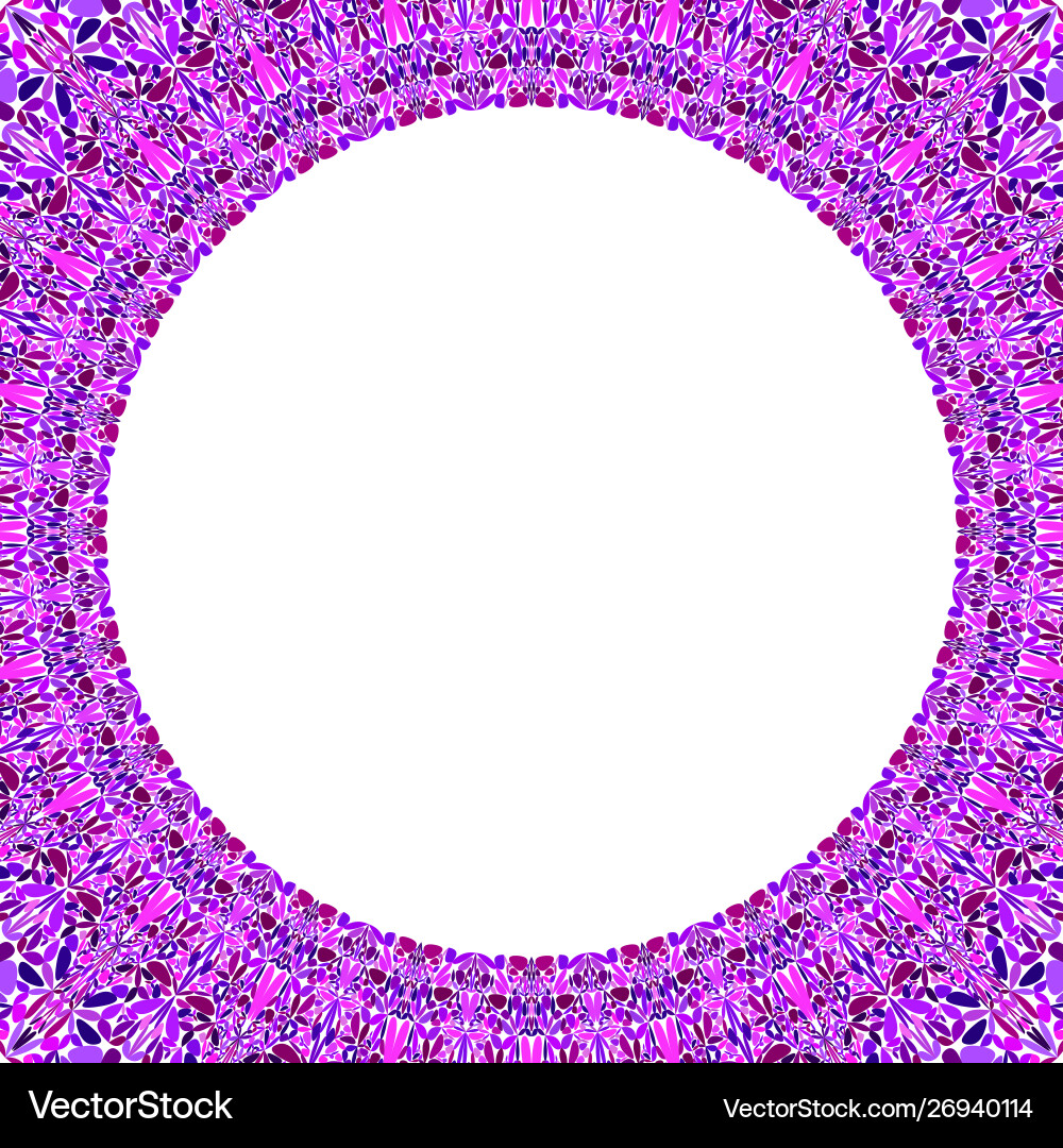 Abstract circular frame with white background Abstract circular frame with white background vector image
