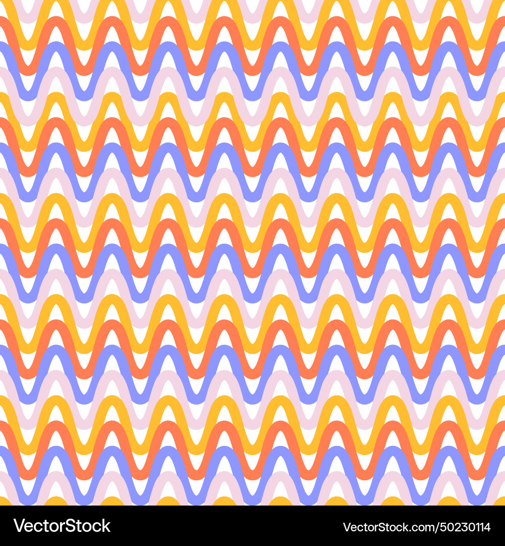 Abstract seamless pattern with horizontal rounded Abstract seamless pattern with horizontal rounded vector image