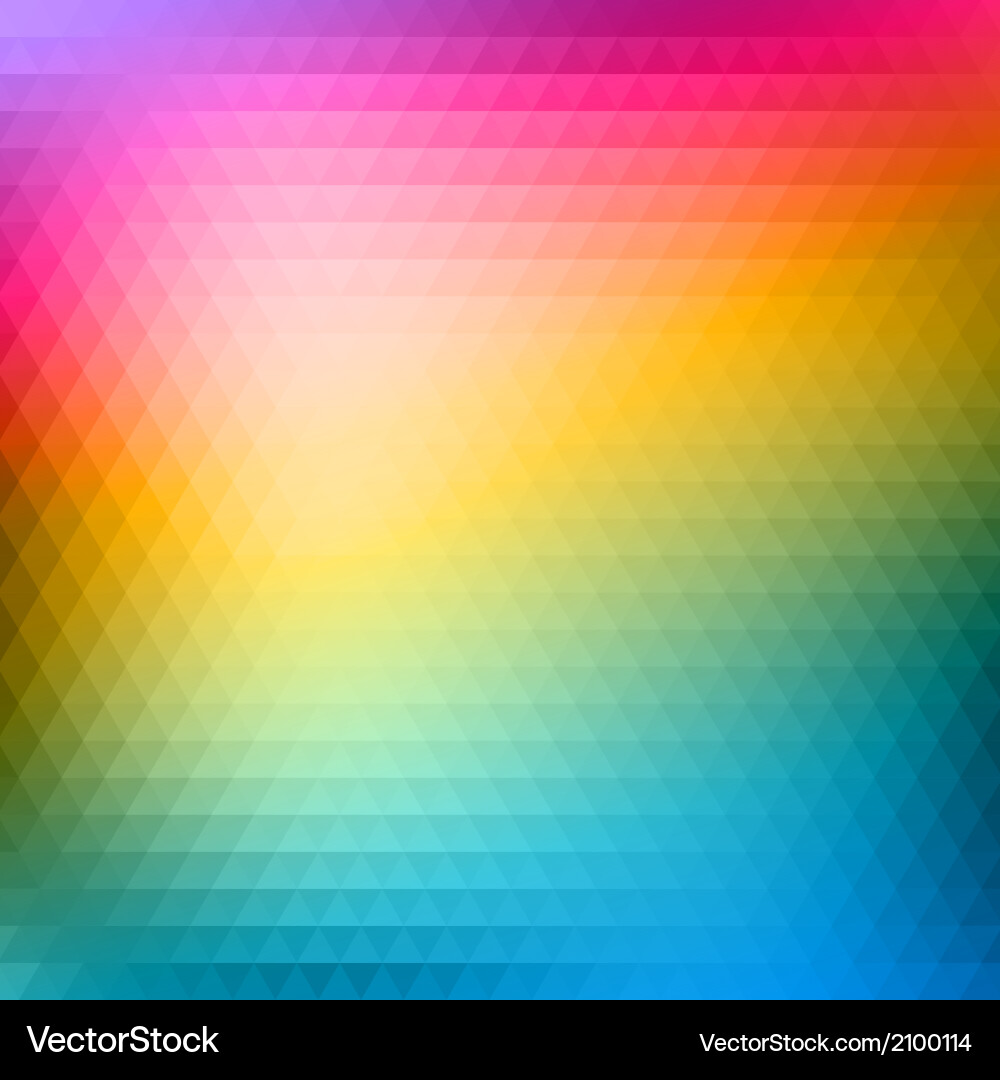 Abstract triangle background vector image