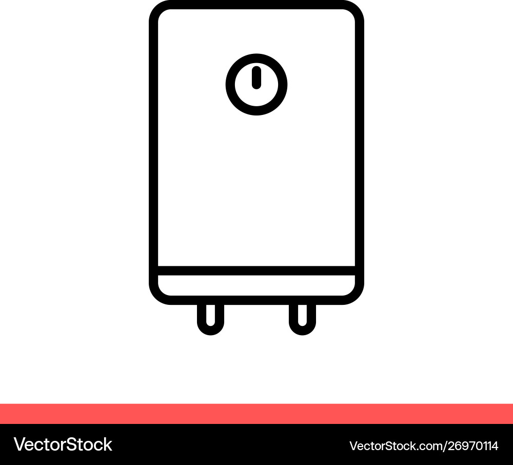 Geyser icon for web or mobile app Geyser icon for web or mobile app Vector Image