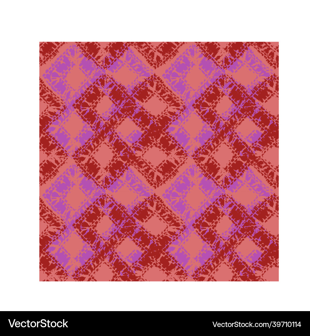 Red and light violet colorful structured pattern Vector Image