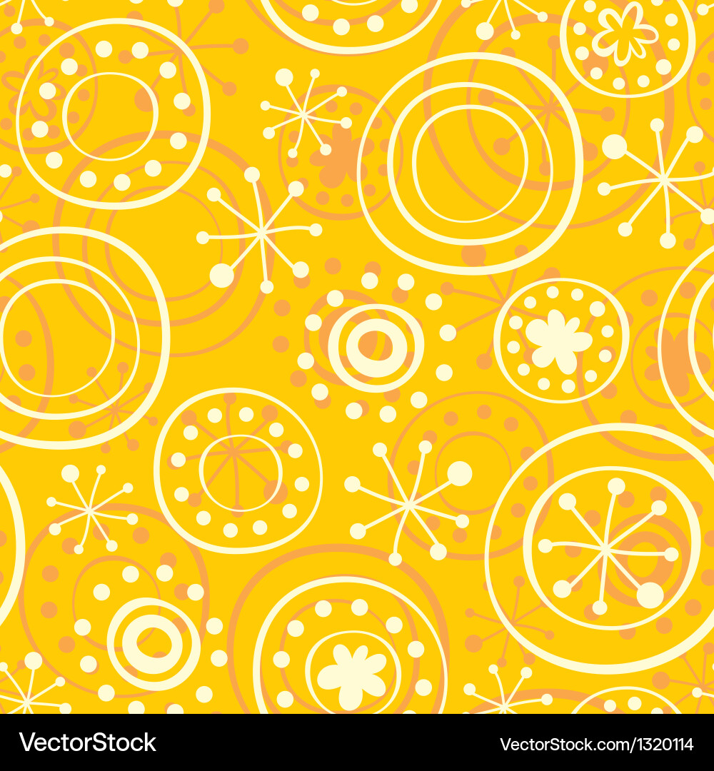 Retro pattern background vector image