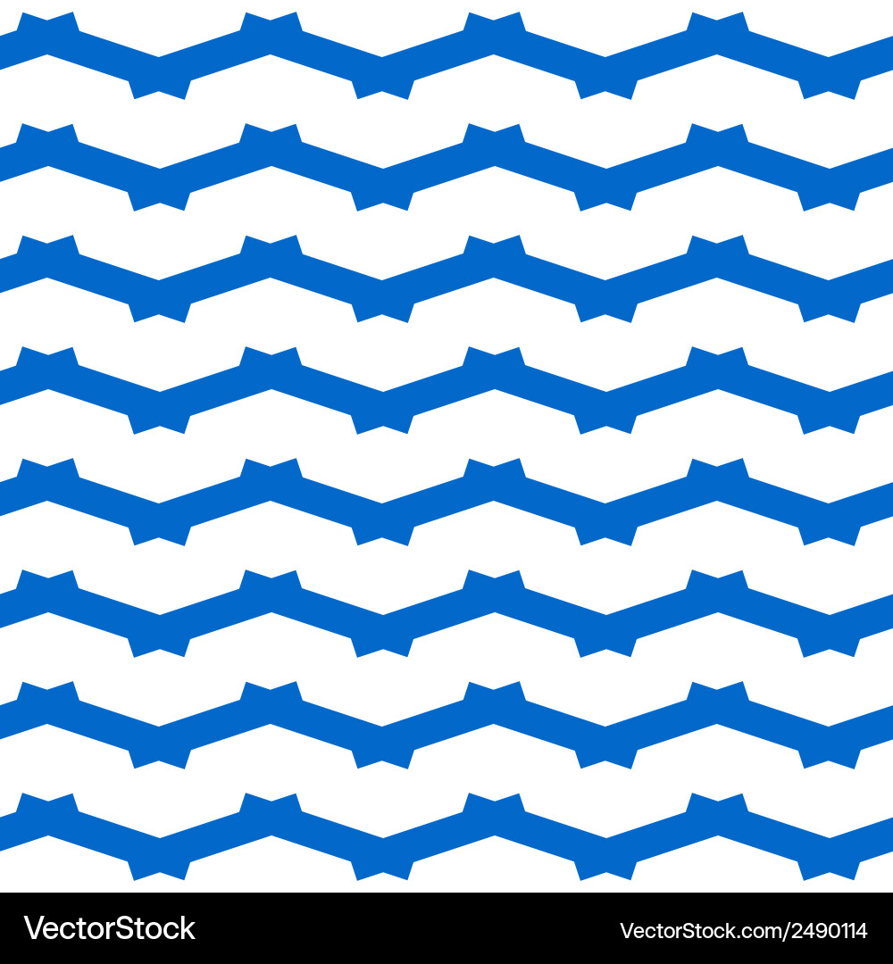 Zig zag pattern vector image