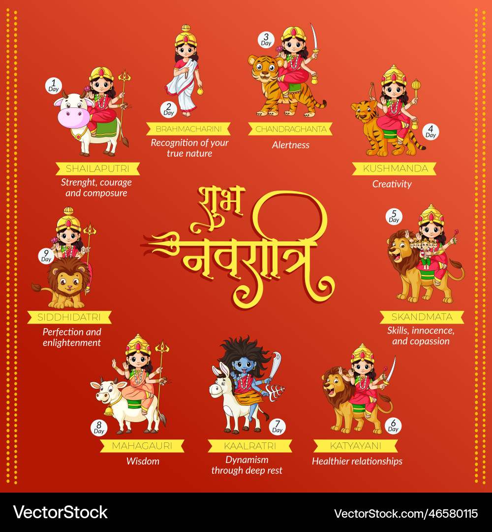 Indian festival happy navratri banner design Indian festival happy navratri banner design vektorbild