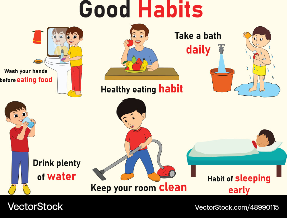 kids-good-habits-chart-royalty-free-vector-image