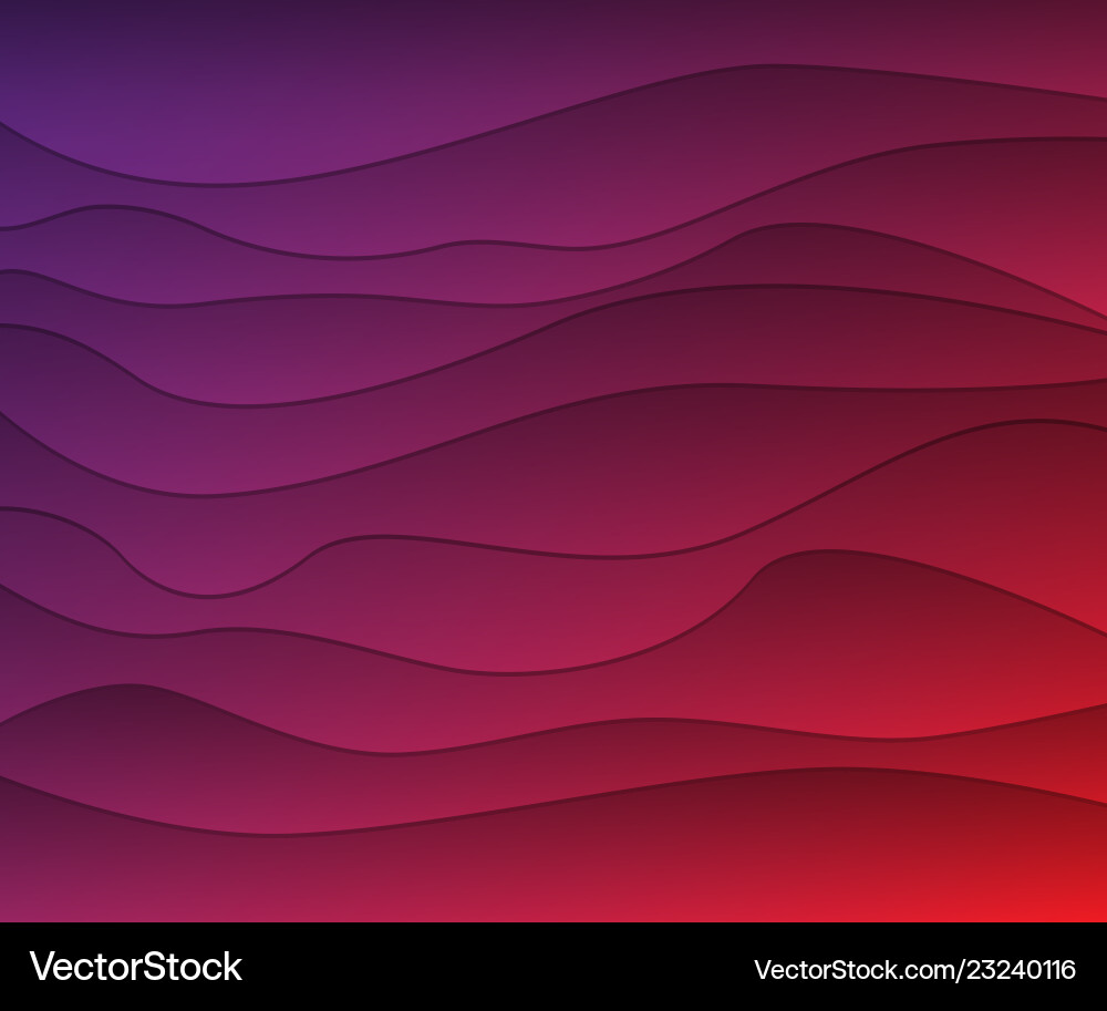 Abstract background with waves vector image