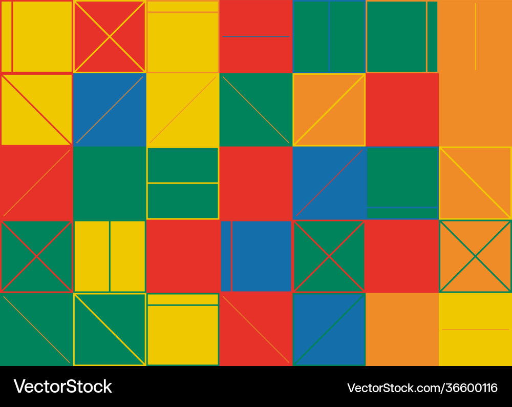 Deconstructed abstract pattern design Deconstructed abstract pattern design vector image