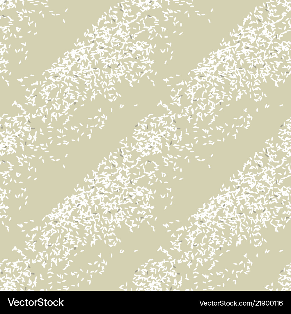 Seamless pattern with rice texture Seamless pattern with rice texture vector image