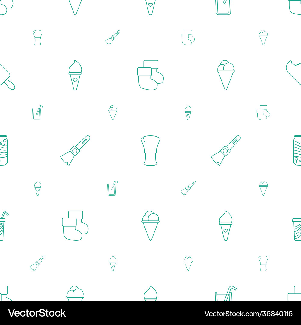 Soft icons pattern seamless white background Vector Image