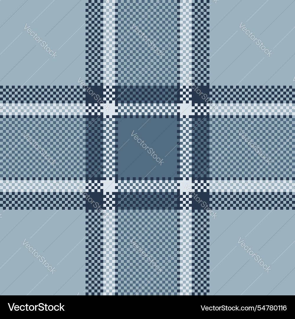 Textile design of textured plaid checkered fabric Textile design of textured plaid checkered fabric Vector Image