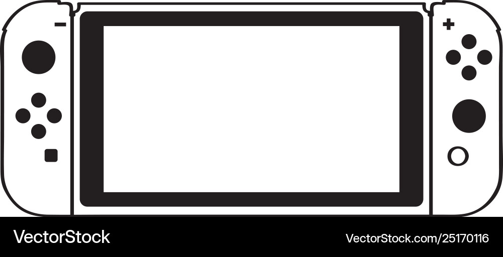 Video game controllers Royalty Free Vector Image