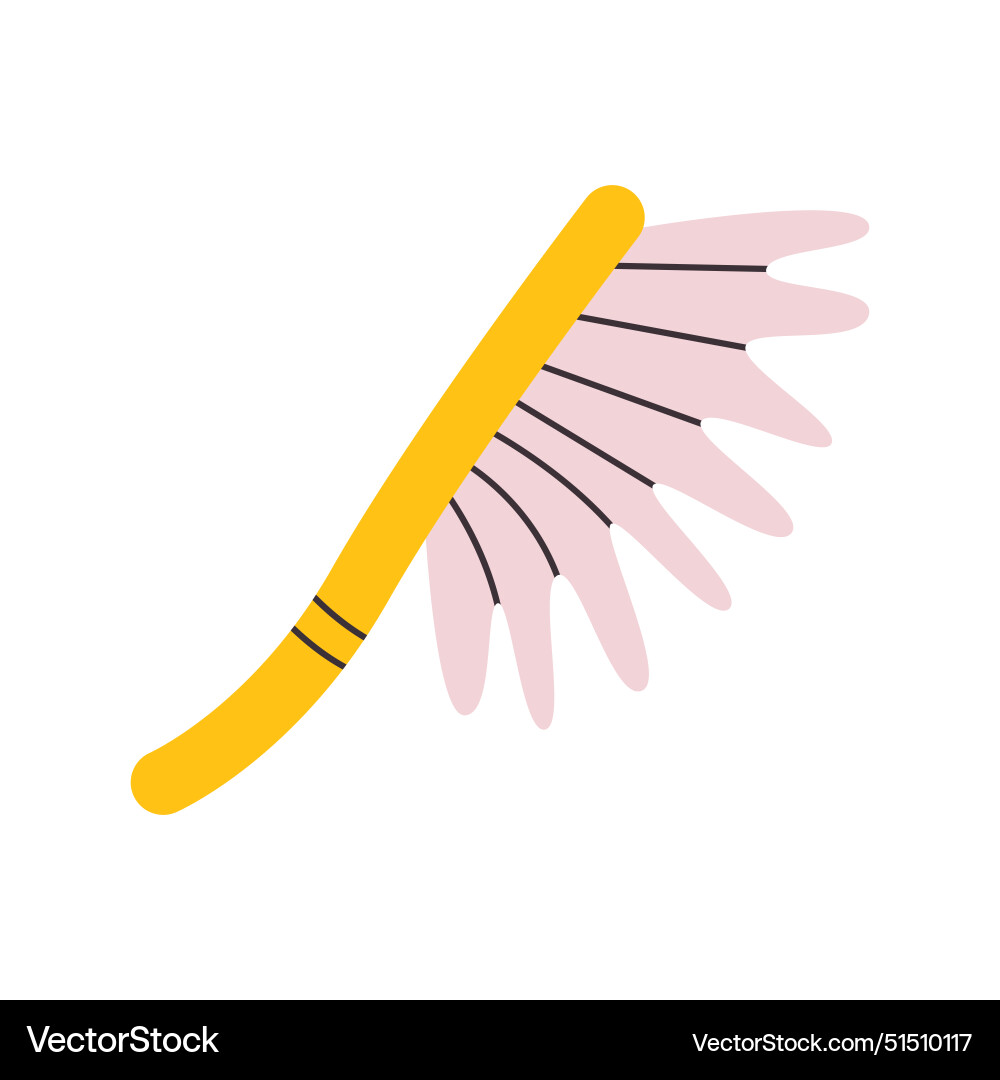 Cleaning brush Royalty Free Vector Image - VectorStock