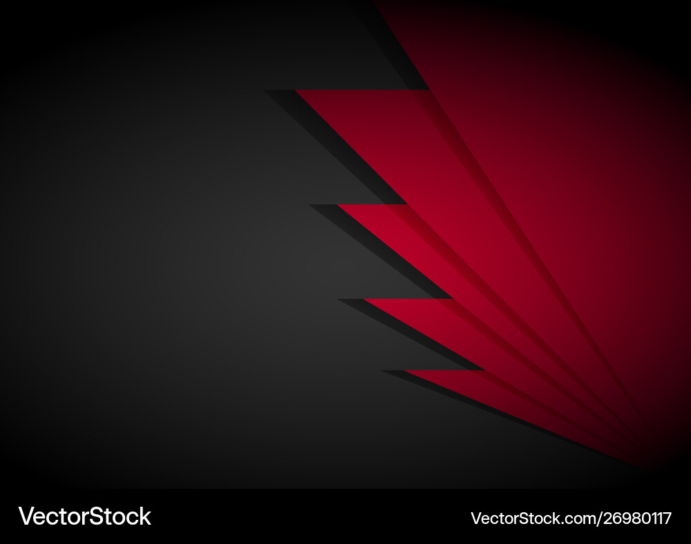 Dynamic Red Arrow Mesh Background vector image