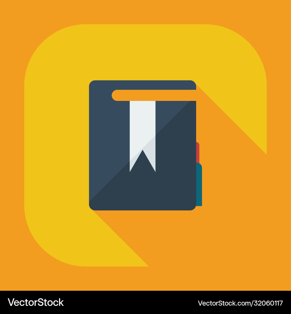 Flat modern design with shadow icons folder decree Vector Image