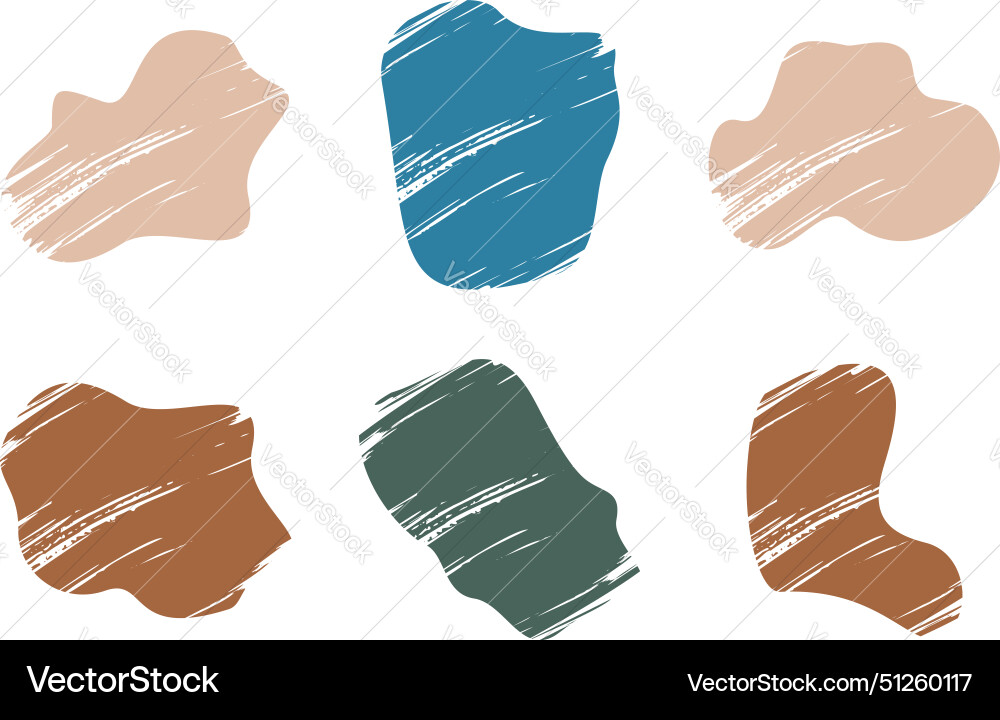 Grunge blobs fluid shapes pictogram symbol visual Grunge blobs fluid shapes pictogram symbol visual vector image
