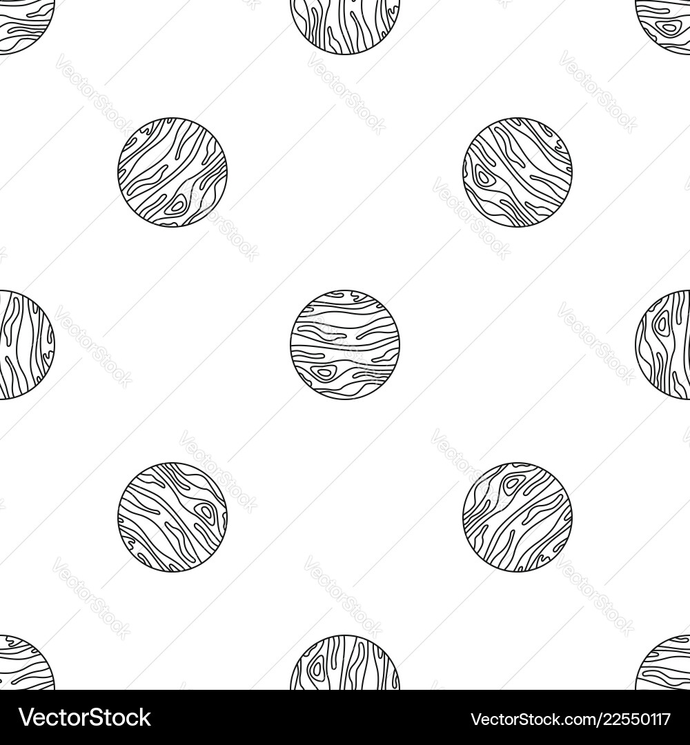Jupiter planet pattern seamless Jupiter planet pattern seamless vector image