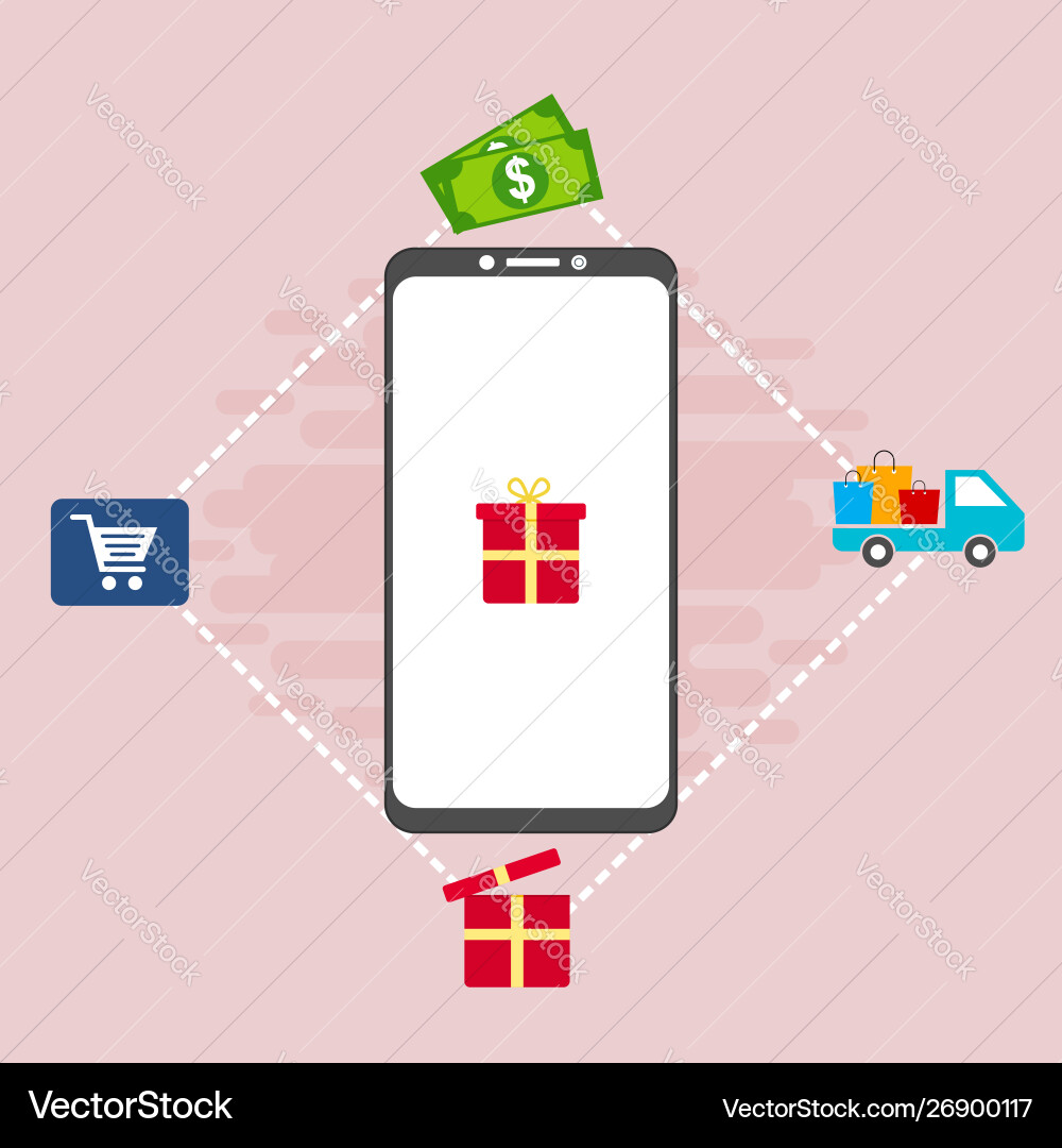 Modern flat design people and business concept Modern flat design people and business concept vector image