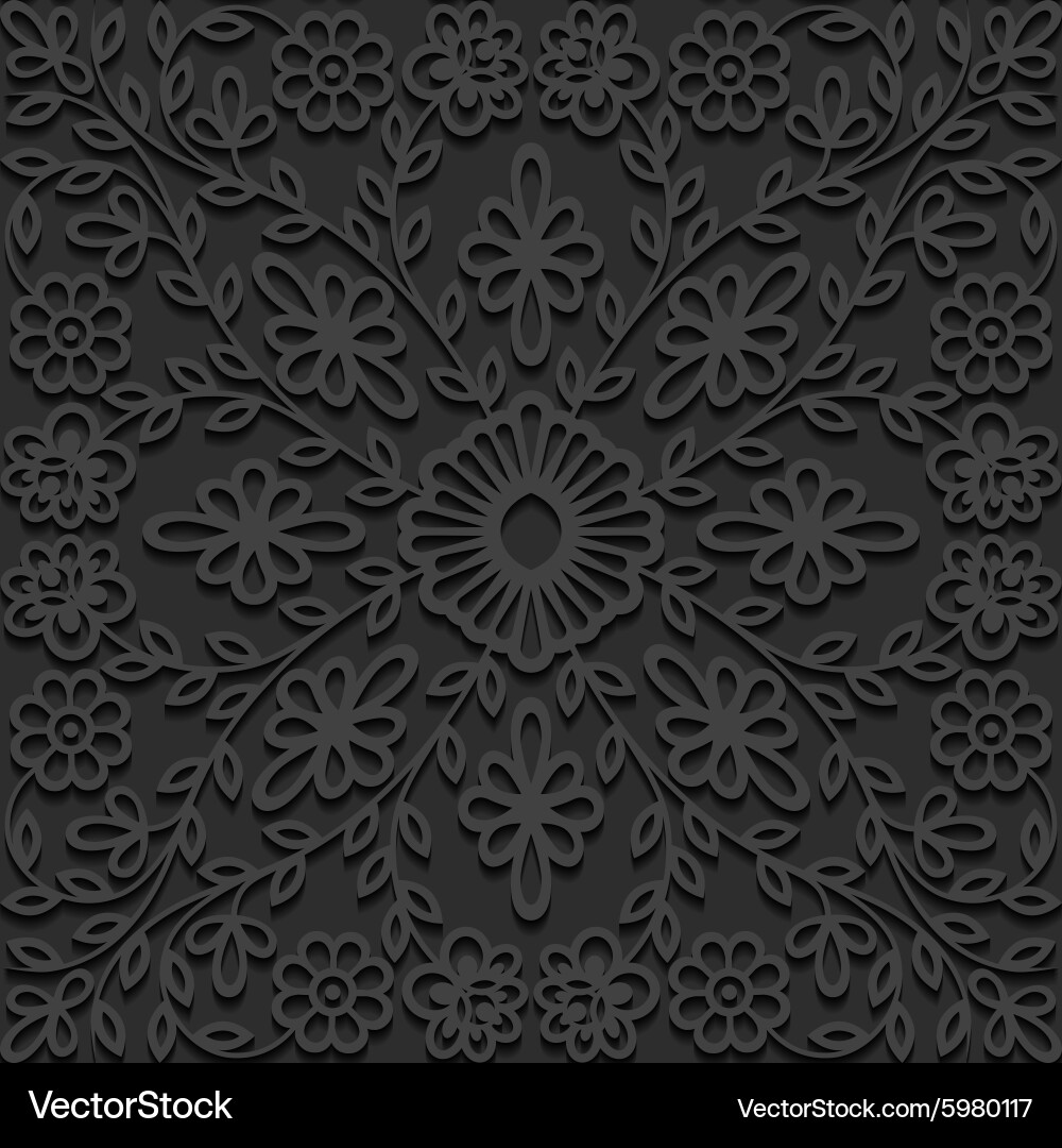 Seamless floral pattern Royalty Free Vector Image