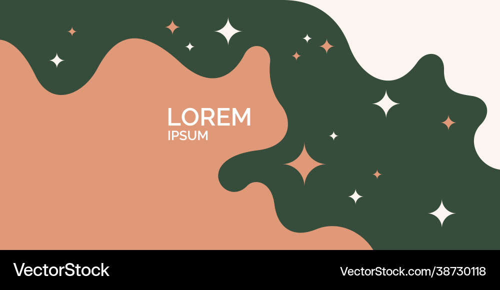 Dynamic Wave Background Vector Image