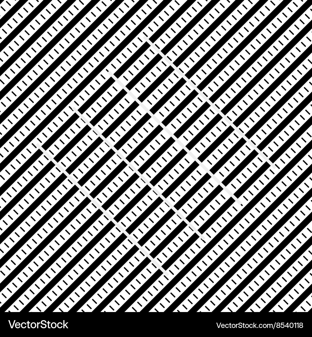 Seamless pattern diagonal lines vector image