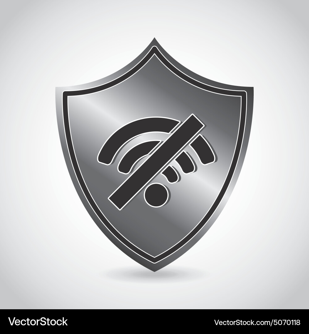 Wifi connection vector image