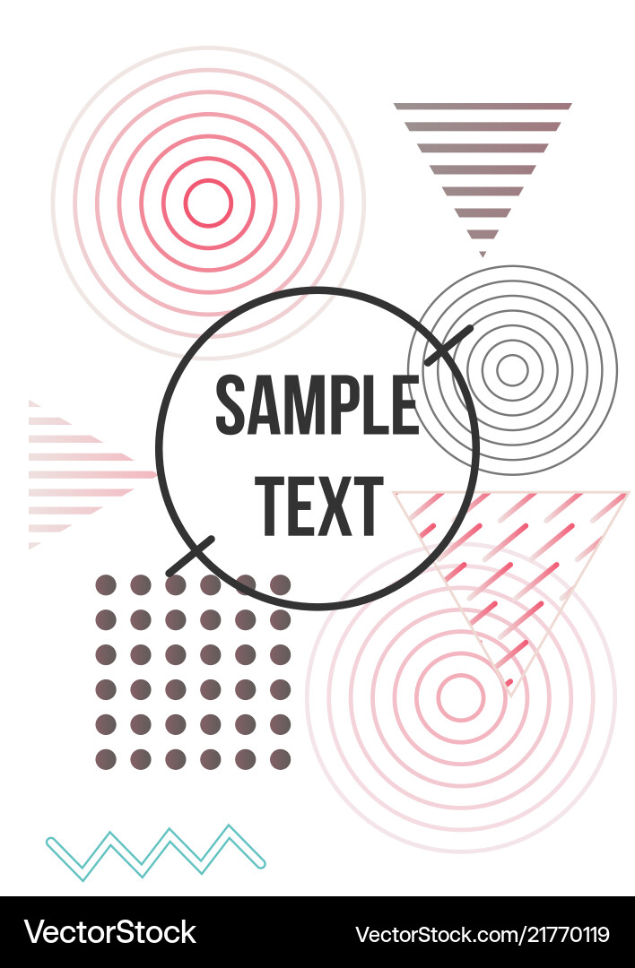 Minimum geometric coverage Vector Image